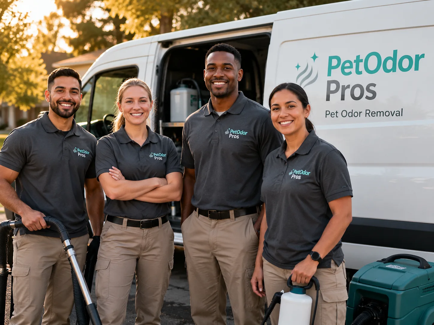Pet Odor Removal team serving Del Rey, CA